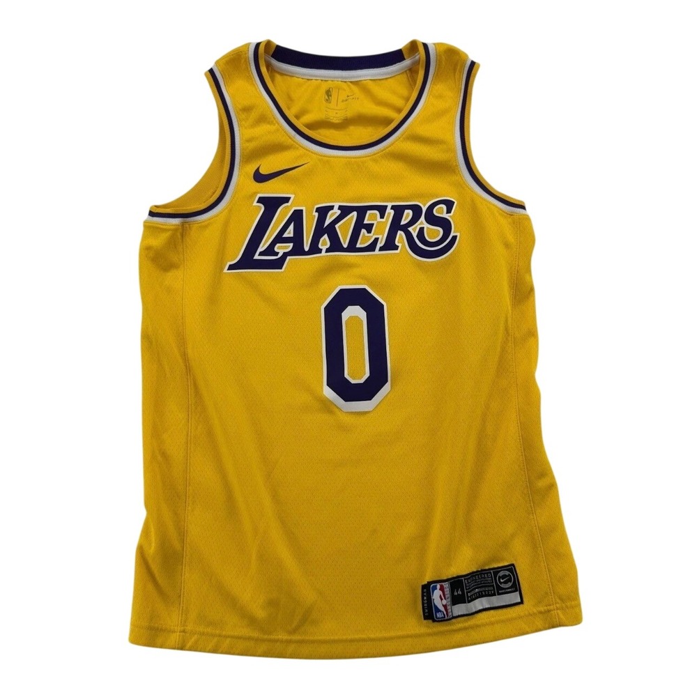 Nike Lakers Kuzma Jersey Mens Medium Gold Excellent Dri-FIT Swingman 0